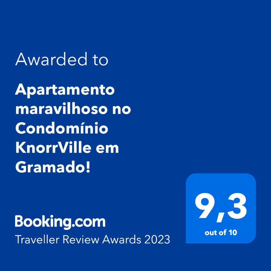 Apartamento Maravilhoso No Condominio Knorrville Em Gramado! Exteriör bild